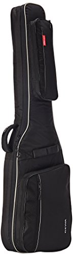 GEWA Gitarren Gig Bag Premium 20mm für E-Bass schwarz (reißfest und wasserabweisend, Neck Protection System, Luxus-Rucksackgurte, großes Zubehörfach) 213500 GEWA Gitarren Gig Bag Premium 20mm für E-Bass schwarz (reißfest und wasserabweisend, Neck Protection System, Luxus-Rucksackgurte, großes Zubehörfach) 213500