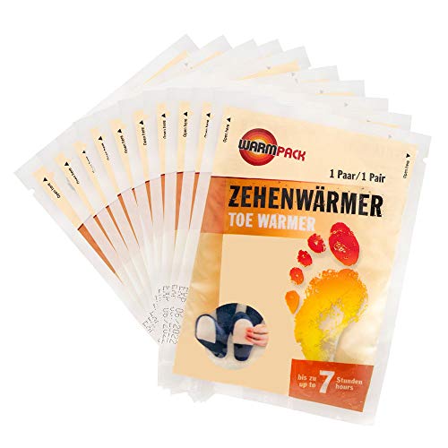 HELLO HEAT (Warmpack 10 Paar Zehenwärmer I Schuhheizung mit Wärmedauer von 7 Stunden I Sofort wärmende Einlegesohle I Fusswärmer für Schuhe, Ski-Schuhe & Snowboard-Boots I Fuß-Pads Wärmekissen HELLO HEAT (Warmpack 10 Paar Zehenwärmer I Schuhheizung mit Wärmedauer von 7 Stunden I Sofort wärmende Einlegesohle I Fusswärmer für Schuhe, Ski-Schuhe & Snowboard-Boots I Fuß-Pads Wärmekissen
