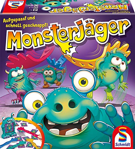 Schmidt Spiele 40557 Monsterjäger, Aktionsspiel, bunt Schmidt Spiele 40557 Monsterjäger, Aktionsspiel, bunt