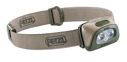PETZL - Stirnlampe TACTIKKA + - Unisex, Beige, Einheitsgröße PETZL - Stirnlampe TACTIKKA + - Unisex, Beige, Einheitsgröße