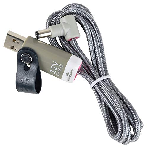 MyVolts Ripcord-USB-Ladekabel mit 12V DC Ausgangsstecker kompatibel mit Yamaha SB7Xc, ST-7 Silent Brass System MyVolts Ripcord-USB-Ladekabel mit 12V DC Ausgangsstecker kompatibel mit Yamaha SB7Xc, ST-7 Silent Brass System