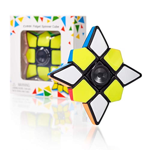 CUBIDI® 3x3x1 Cube und Spinner in einem - Star Brainteaser für Kinder und Erwachsene - Fidget Toy CUBIDI® 3x3x1 Cube und Spinner in einem - Star Brainteaser für Kinder und Erwachsene - Fidget Toy