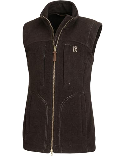 Rascher Damen Lodenweste Hanni Braun, 40 Rascher Damen Lodenweste Hanni Braun, 40